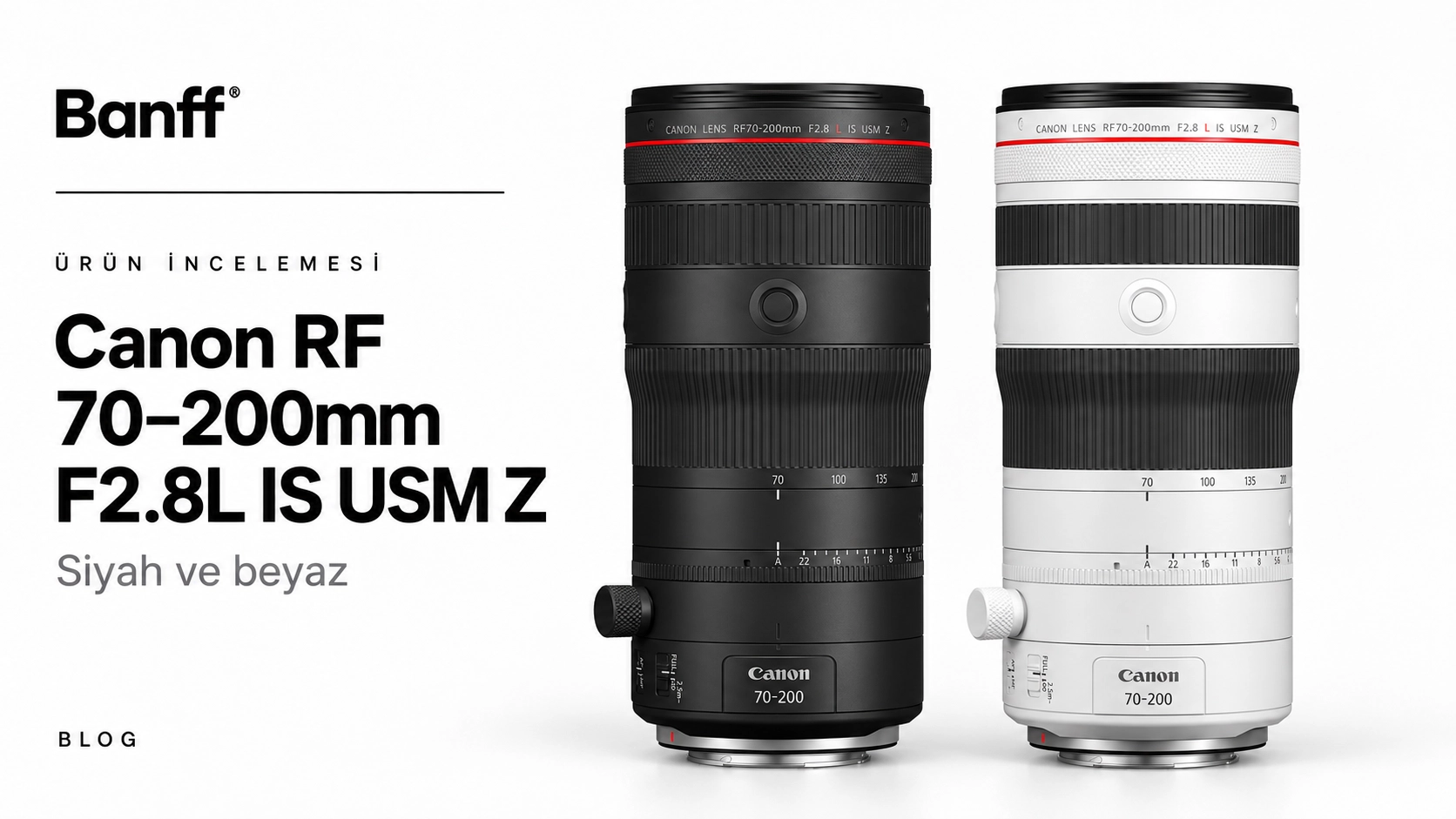 Canon RF 70-200mm F2.8L IS USM Z İncelemesi: Siyah ve Beyaz