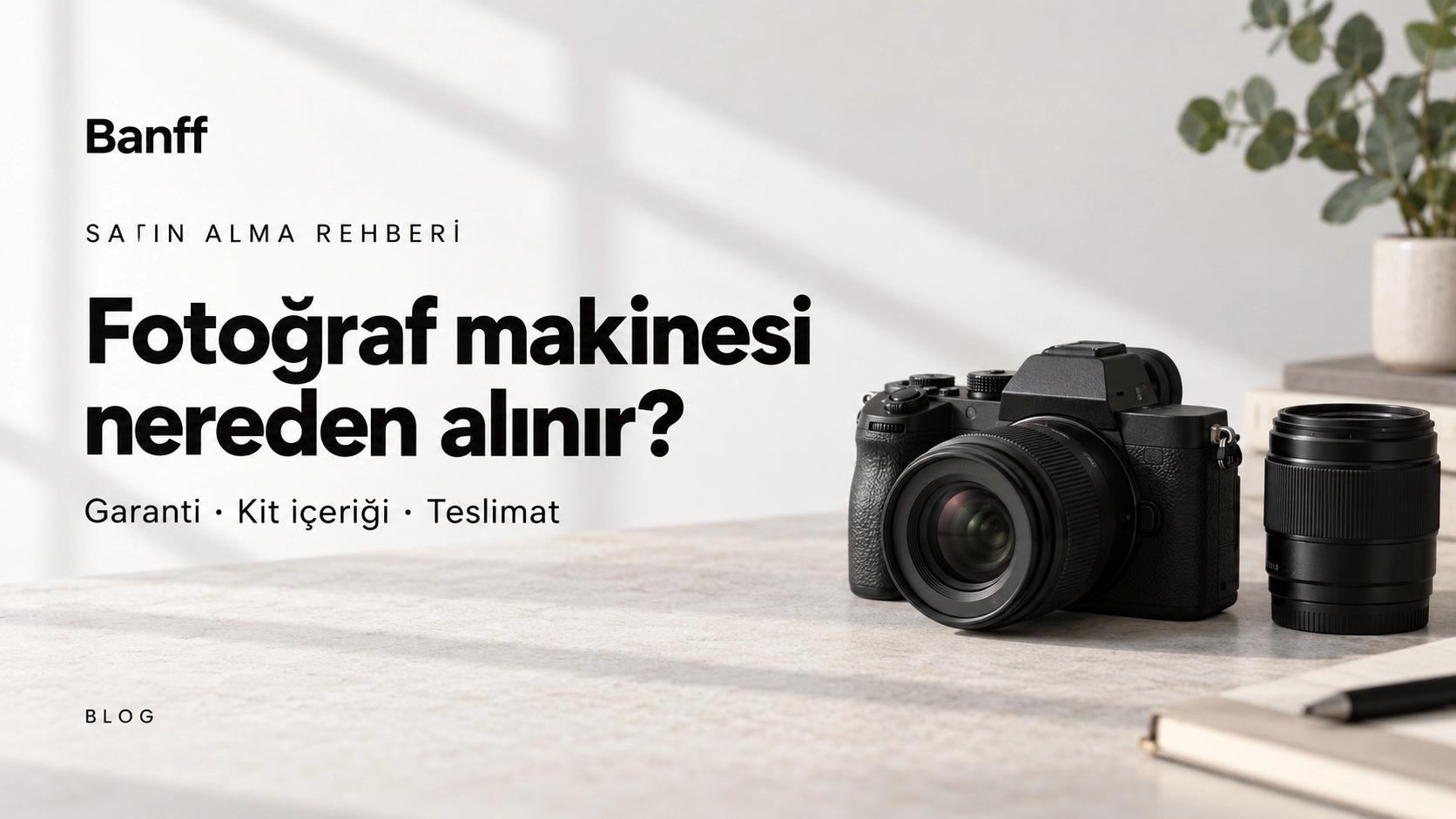Fotoğraf Makinesi Nereden Alınır? Yetkili Satıcı Rehberi