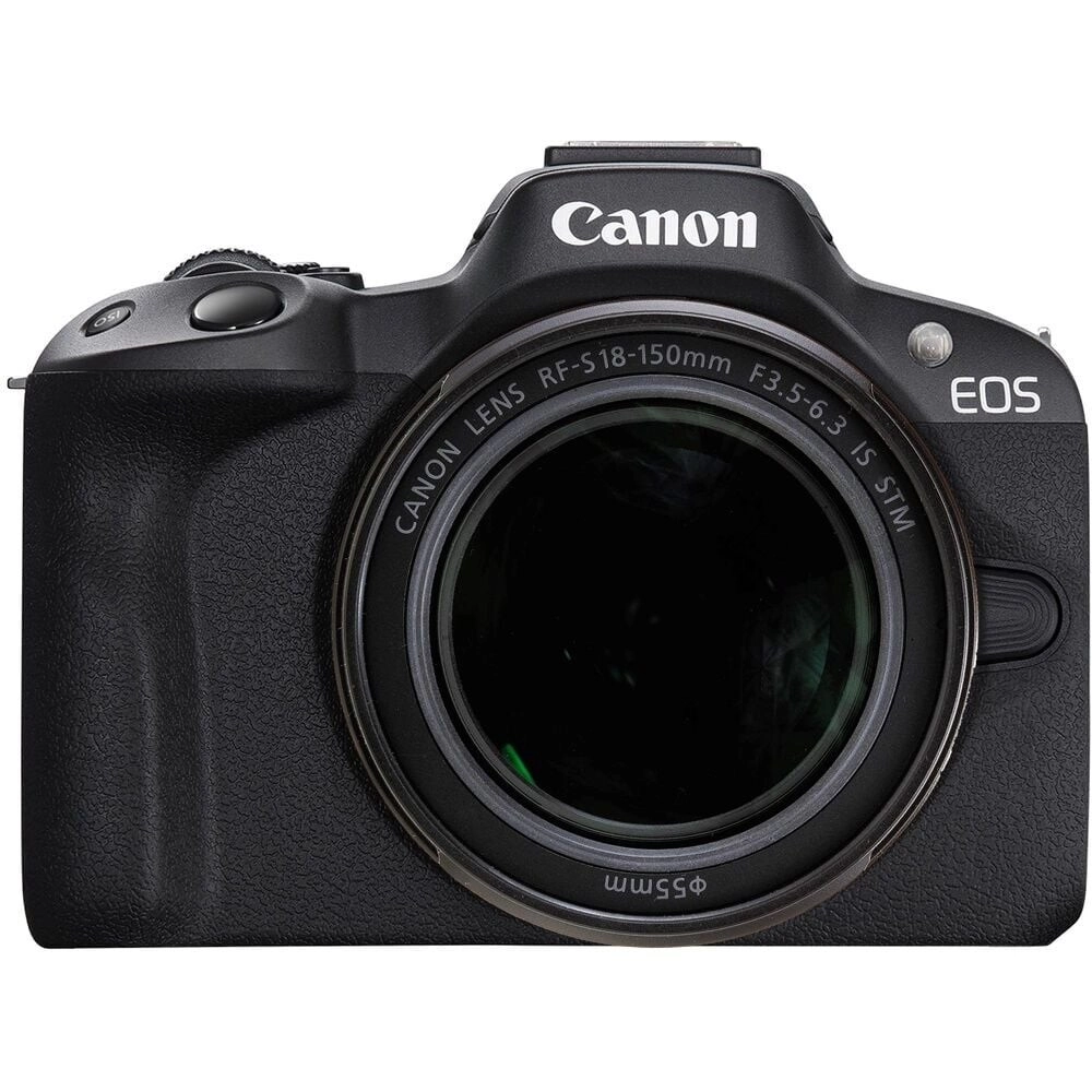 Canon%20EOS%20R50%20Black%20+%20RF-S%2018-150mm%20f/3.5-6.3%20IS%20STM%20Lens%20Kit%20Siyah%20Aynasız%20Fotoğraf%20Makinesi
