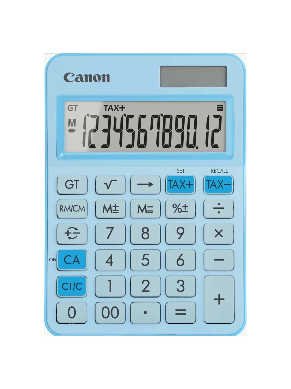 Canon%20LS-125KB%2012%20Haneli%20Hesap%20Makinesi%20Pastel%20Mavi