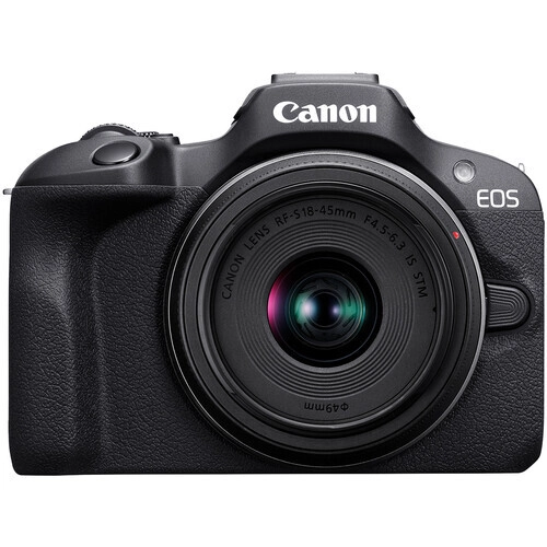 Canon%20EOS%20R100%20+%20RF-S%2018-45mm%20f/4.5-6.3%20IS%20STM%20Kit%20Aynasız%20Fotoğraf%20Makinesi