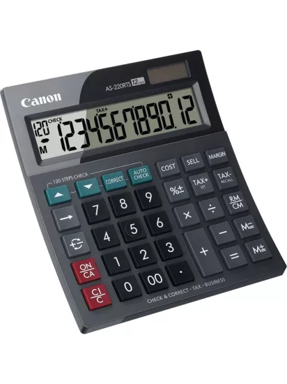 Canon AS-220RTS 12 Haneli Masaüstü Hesap Makinesi | Banffonline