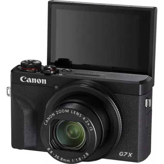 Canon PowerShot G7 X Mark III Siyah