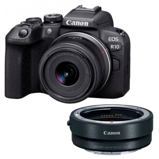 Canon EOS R10 18-45mm Aynasız Kamera